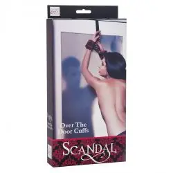 Calexotics - scandal esposas negra para puertas Calexotics - scandal esposas negra para puertas