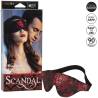 Antifaz Scandal Blackout junto a su caja