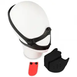 Ohmama fetish - bozal perro negro Ohmama fetish - bozal perro negro