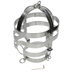 Metal hard - mascara con collar acero