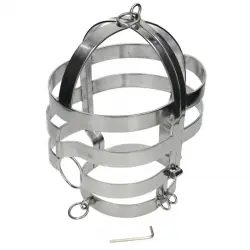 Metal hard - mascara con collar acero