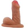 Pretty love - warnell dildo ultra realístico y elástico 9.5 cm mulato - 1
