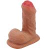 Pretty love - warnell dildo ultra realístico y elástico 9.5 cm mulato - 2