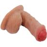 Pretty love - warnell dildo ultra realístico y elástico 9.5 cm mulato - 4