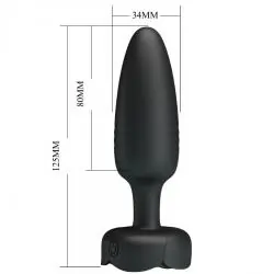 Pretty love - tarion plug anal con luz led 12.5 cm