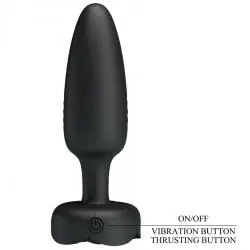 Pretty love - tarion plug anal con luz led 12.5 cm