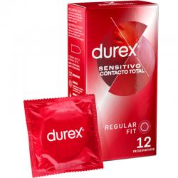 Durex sensitivo contacto total 12 uds