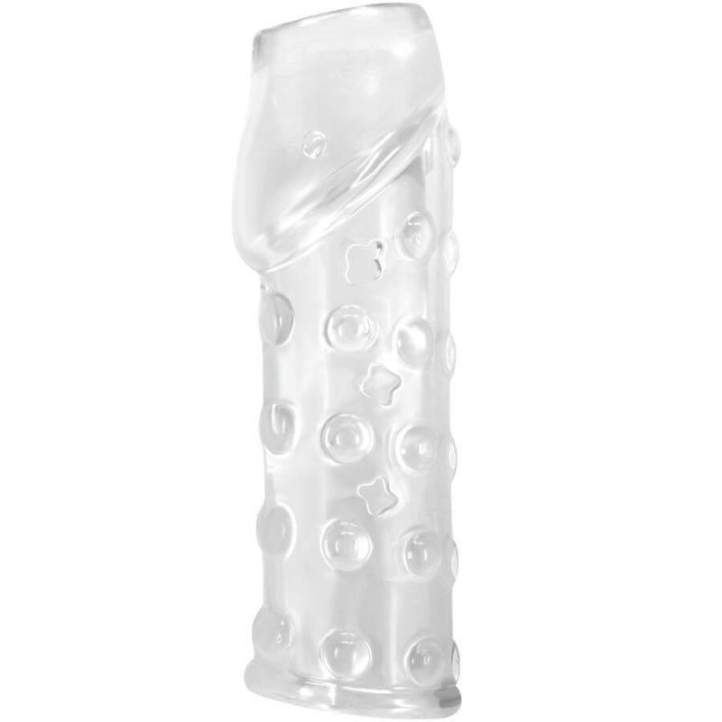Pretty love - funda para pene apretada y voluminizadora transparente Pretty love - funda para pene apretada y voluminizadora transparente