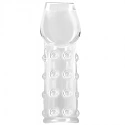 Pretty love - funda para pene apretada y voluminizadora transparente