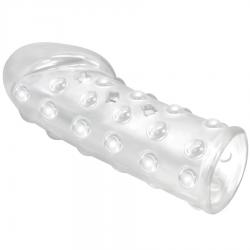 Pretty love - funda para pene apretada y voluminizadora transparente