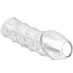Pretty love - funda para pene apretada y voluminizadora transparente