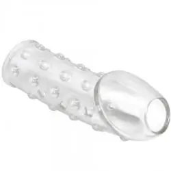 Pretty love - funda para pene apretada y voluminizadora transparente