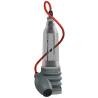 Vista frontal de HydroXtreme6 con tubo rojo y fuelle gris
