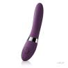 LELO Elise 2 Plum vista completa con panel de control