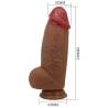 Pretty love - achille dildo ultra realístico 22 cm - 6