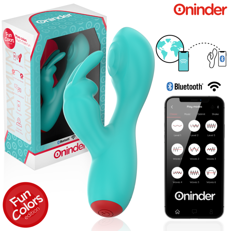 Oninder cute - love bunny vibrador punto g y clítoris - app mundial gratuita - - 1