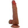 Dildo vibrador Baile Calisto de 25 cm, vista frontal
