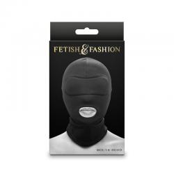 Ns novelties - fetish & fashion pasamontañas apertura de boca nylon negro