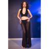 Chilirose - cr 4857 set top y pantalones negro - 14