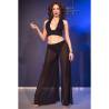 Chilirose - cr 4857 set top y pantalones negro - 16