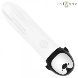 Intense - rico bala vibradora pingüino recargable usb 10 x 2.2 cm