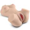 Xise Susie, torso femenino tumbado en diagonal