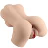 Xise Susie, torso femenino visto desde otro ángulo en diagonal