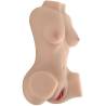 Xise Susie, torso femenino visto de lado