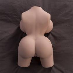 Xise - frieda torso realístico femenino con vibración 36 cm - - 6