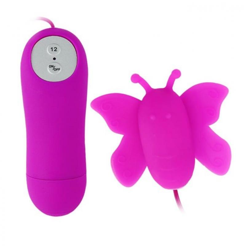 Baile - estimulador de clítoris mariposa love eggs 12 velocidades lila control remoto Baile - estimulador de clítoris mariposa love eggs 12 velocidades lila control remoto