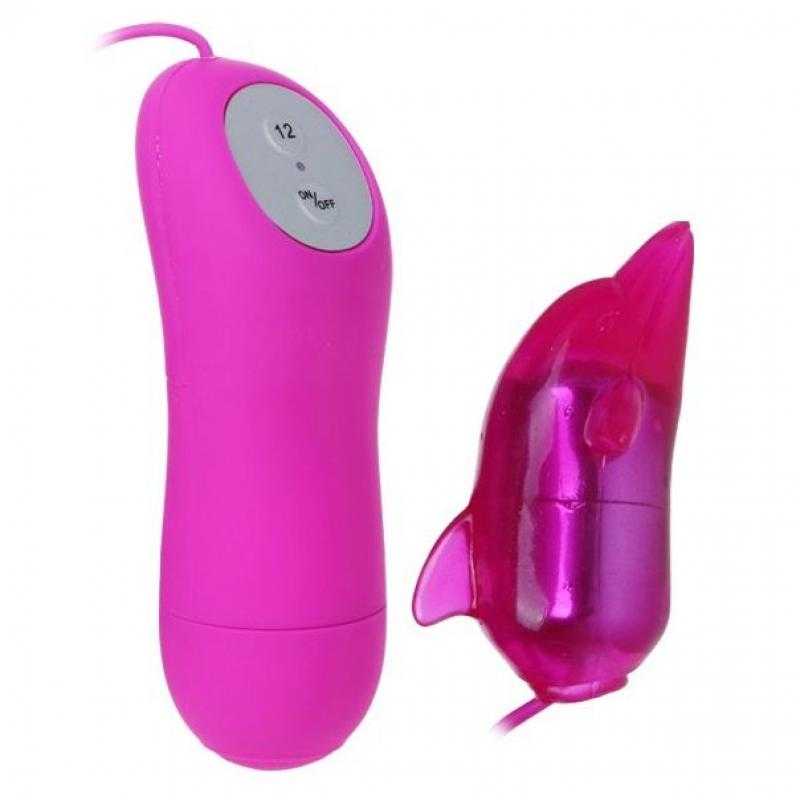 Cute secret delfin vibrador 12v