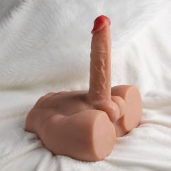 Xise - peel dildo ass masturbador dildo realístico posición frontal con thrusting 17,5 cm