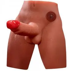 Xise - jason masturbador dildo realístico con thrusting y vibración 17 cm