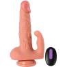 Shequ - hayden dildo y estimulador de clítoris con vibración y control remoto 16 cm - 4