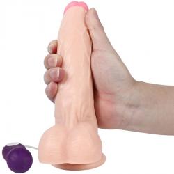 Shequ - holy dragon dildo vibrador con control remoto 20,5 cm