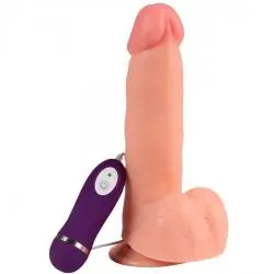 Shequ - adam dildo vibrador con control remoto 21 cm