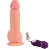 Shequ - adam dildo vibrador con control remoto 21 cm - 4