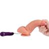 Shequ - red eagle dildo vibrador con control remoto 17 cm - 5