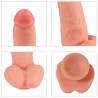 Shequ - red eagle dildo vibrador con control remoto 17 cm - 6