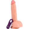 Shequ - beast dildo vibrador con control remoto 24,5 cm - 3