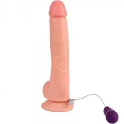 Shequ - optimus dildo vibrador con control remoto 28 cm