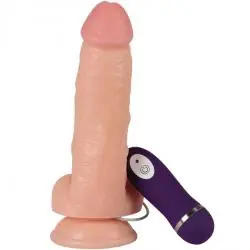 Shequ - kassadin dildo vibrador con control remoto 17,5 cm
