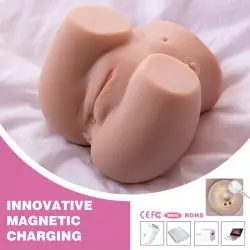 Xise - connie trasero masturbador vagina y ano realístico multiposición con vibración