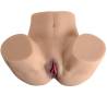 Vientre y vagina de la Xise Kally de frente
