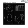 Addicted toys locked - mindnight cell jaula para pene talla l - 5