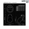 Addicted toys locked - mindnight cell jaula para pene talla s - 5