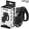 Addicted toys locked - mindnight cell jaula para pene talla m - 1