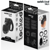 Addicted toys locked - mindnight cell jaula para pene talla m - 6