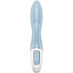 Satisfyer - air pump bunny 1 vibrador inflable rabbit azul