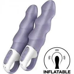 Satisfyer - air pump vibrator 1 vibrador g-spot inflable morado